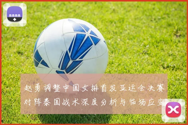 赵勇调整中国女排首发亚运会决赛对阵泰国战术深度分析与临场应变策略